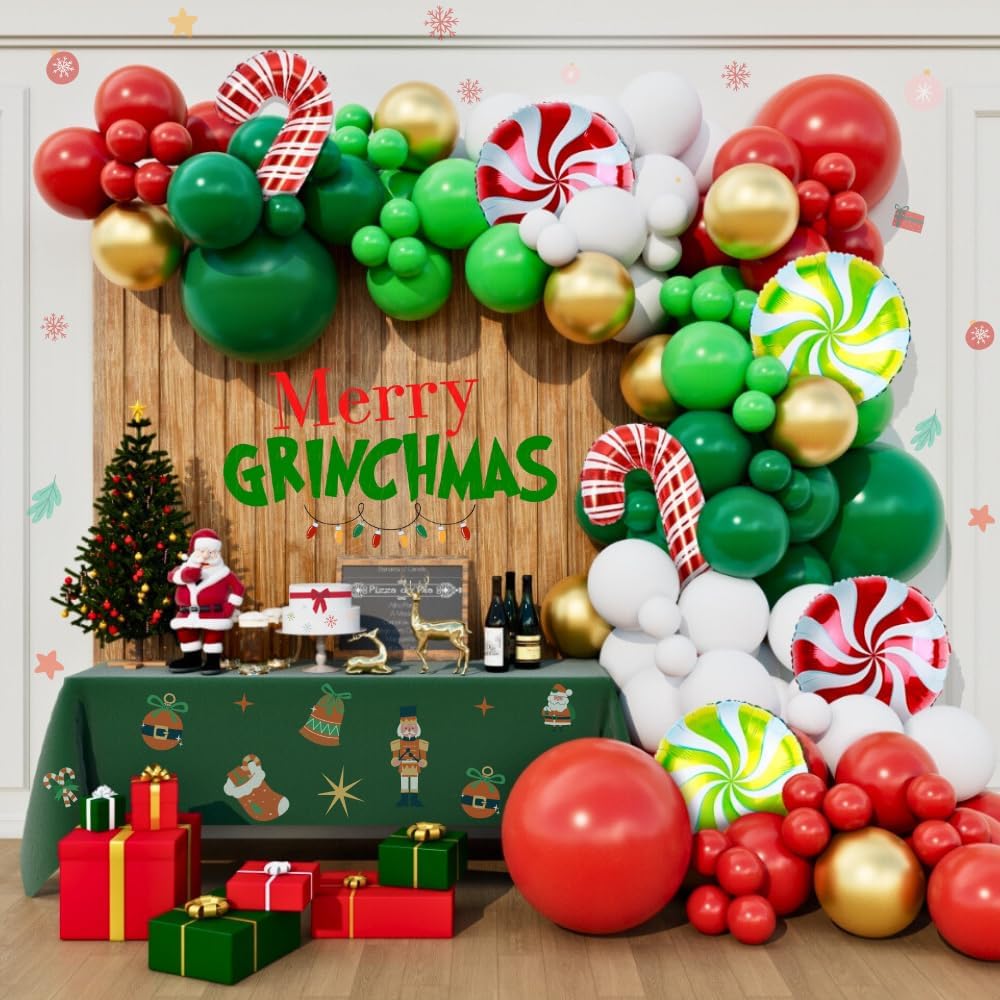 Balloon Arch Kit - طقم أقواس بالونات عيد الميلاد 160