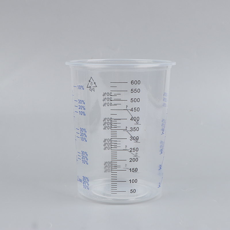 Plastic Cup 50Pcs - 50 قطعة من أكواب الخلط البلاستيكية