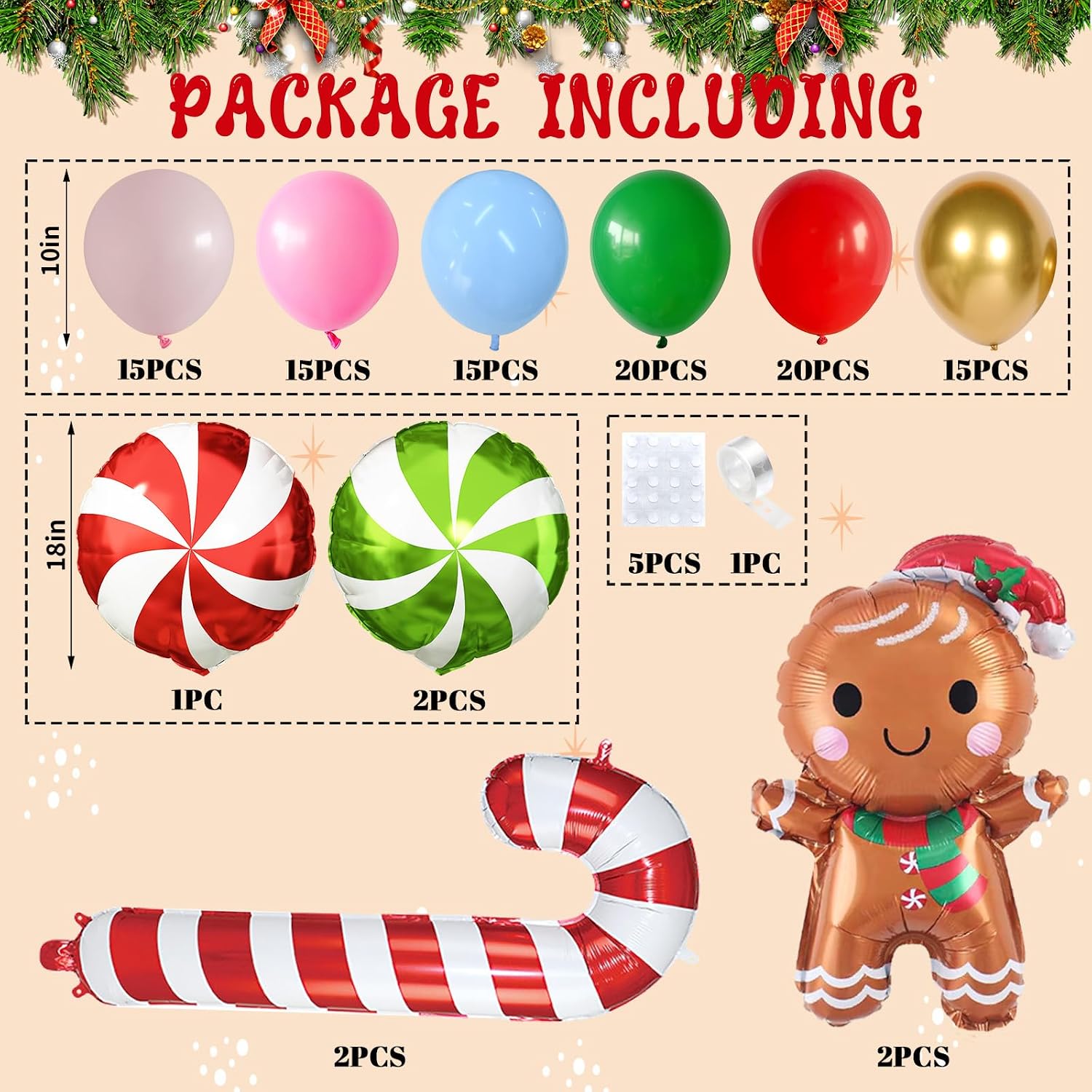 مجموعة أقواس بالونات عيد الميل - مراجعة Balloon Arch Kit وسعره