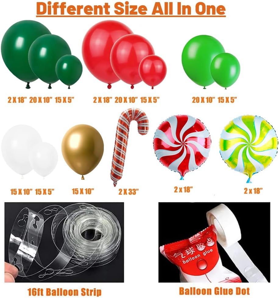 طقم أقواس بالونات عيد الميلاد  - مراجعة Balloon Arch Kit وسعره