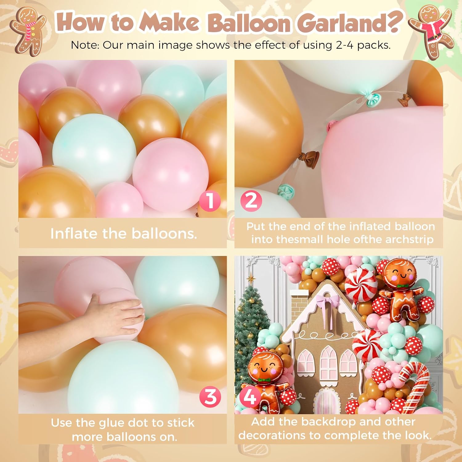 160 قطعة من مجموعة أقواس البال - مراجعة Balloon Arch Kit وسعره