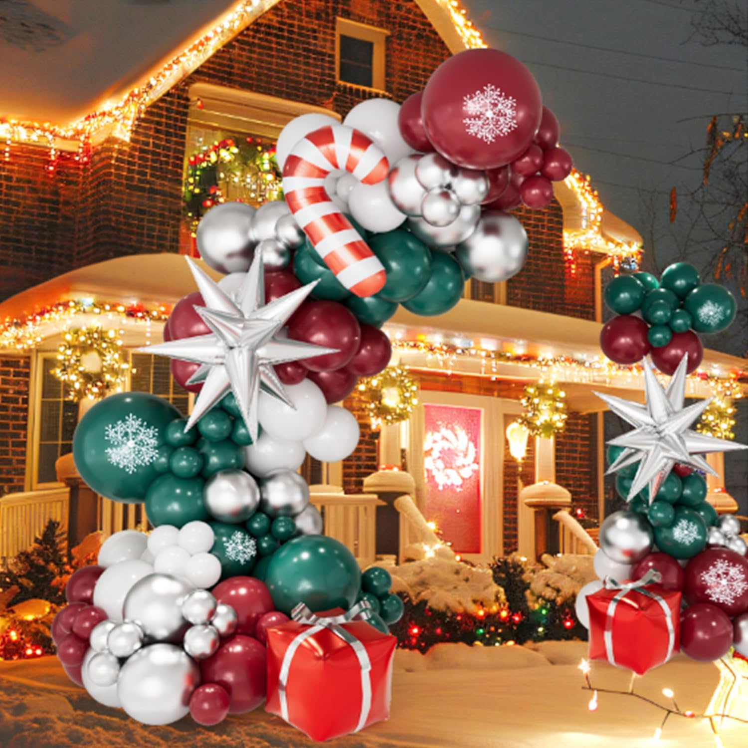 طقم أقواس بالونات عيد الميلاد  - مراجعة Balloon Arch Kit وسعره