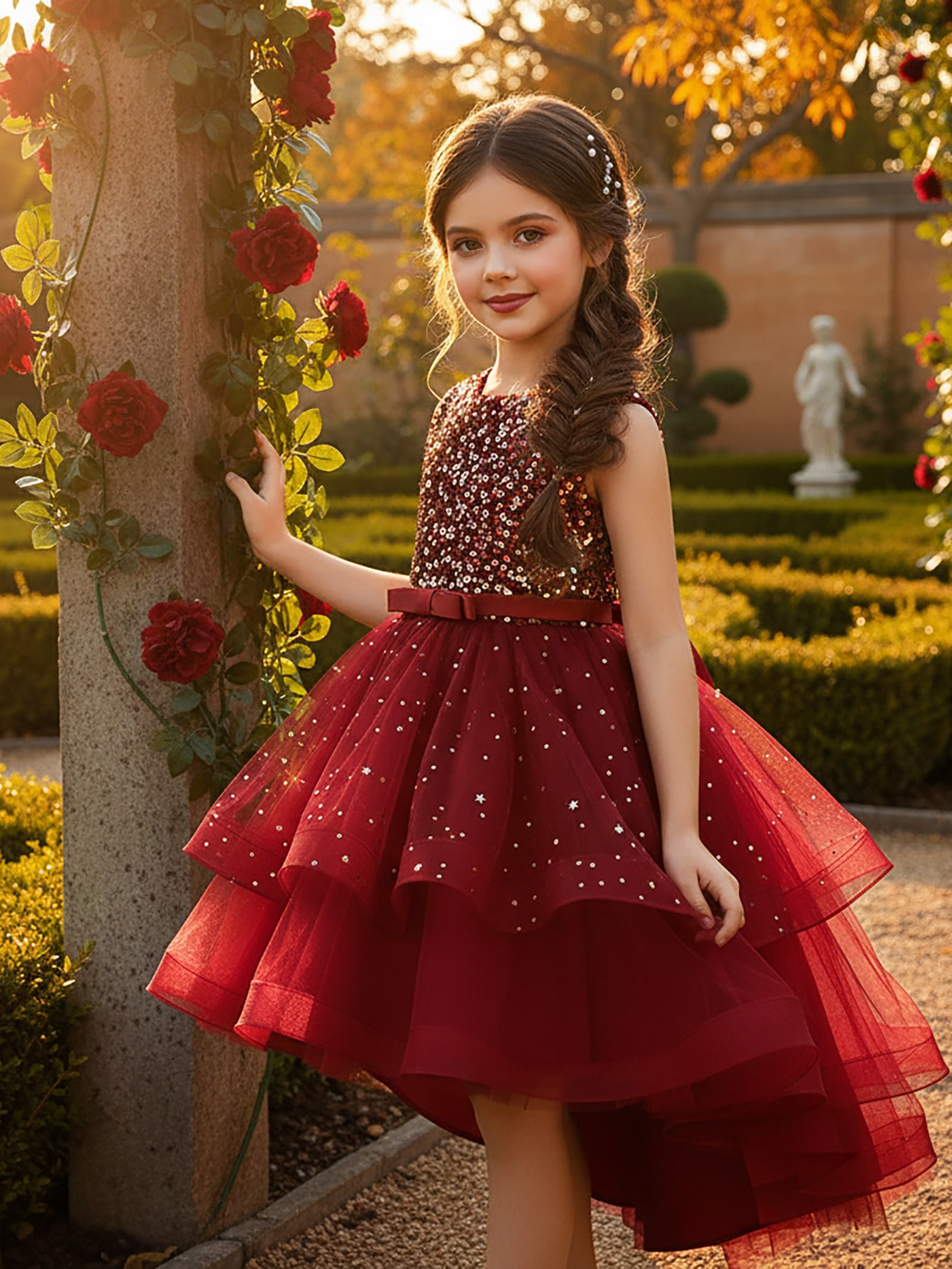 فستان أميرة للبنات الصغيرات مز - مراجعة Glitter Tablecloth وسعره