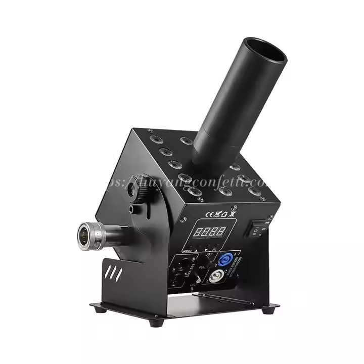 مدفع CO2 LED RGB DMX مع نافثة  - مراجعة Event Party Dj وسعره