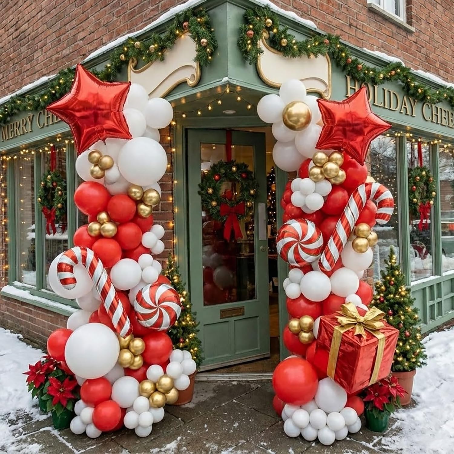 طقم أقواس بالونات عيد الميلاد  - مراجعة Balloon Arch Kit وسعره