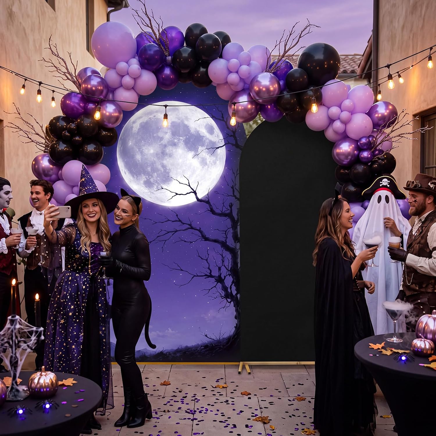خلفية مخصصة مزدوجة الجوانب لحف - مراجعة Dessert Table Backdrop وسعره
