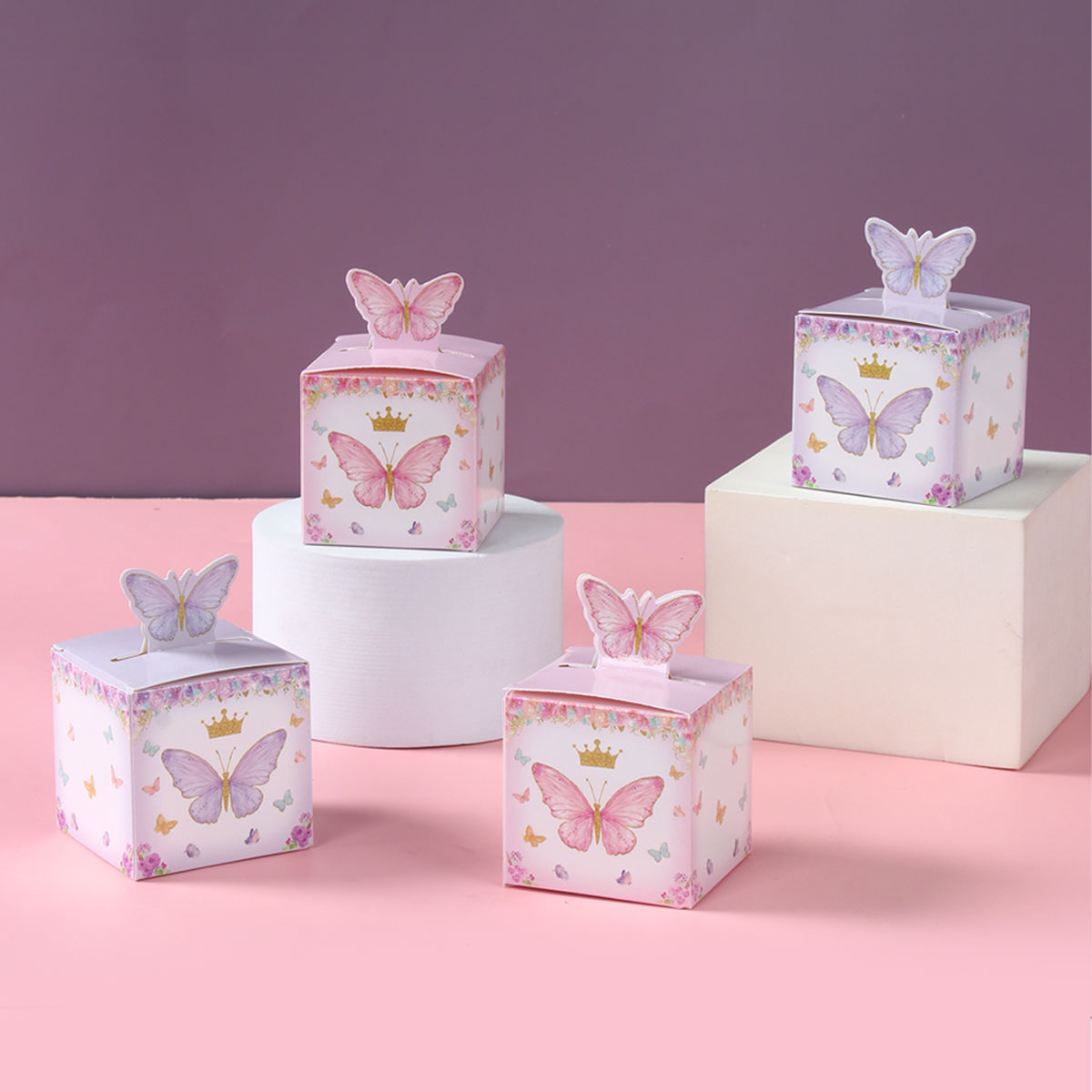 علبة هدايا حلوى الفراشة ، ديكو - مراجعة Event Party Box وسعره