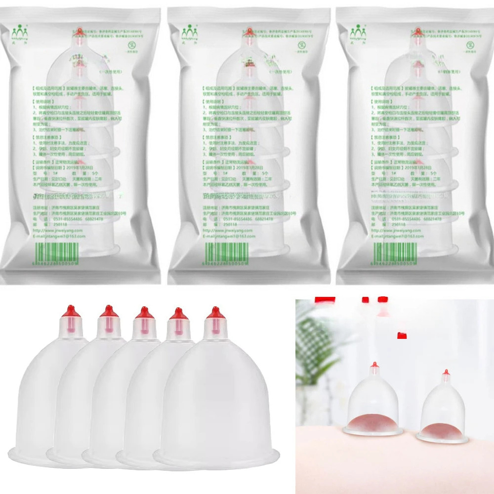 10-50 قطعة، كؤوس حجامة محمولة  - مراجعة Plastic Cup 50Pcs وسعره