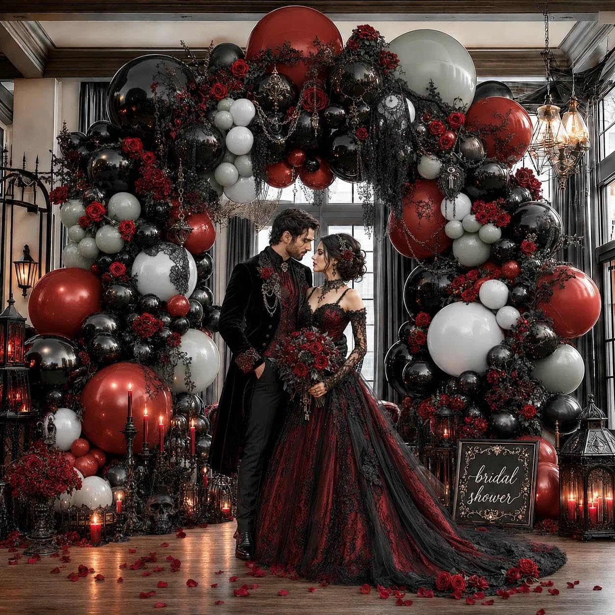 طقم قوس بالونات باللون الأحمر  - مراجعة Balloon Arch Kit وسعره