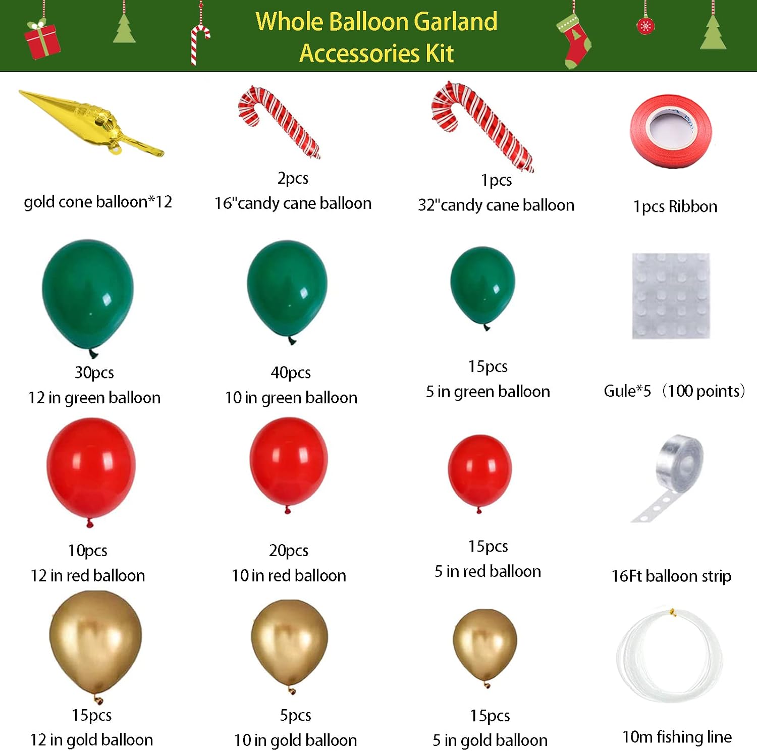 مجموعة أقواس بالونات عيد الميل - مراجعة Balloon Arch Kit وسعره